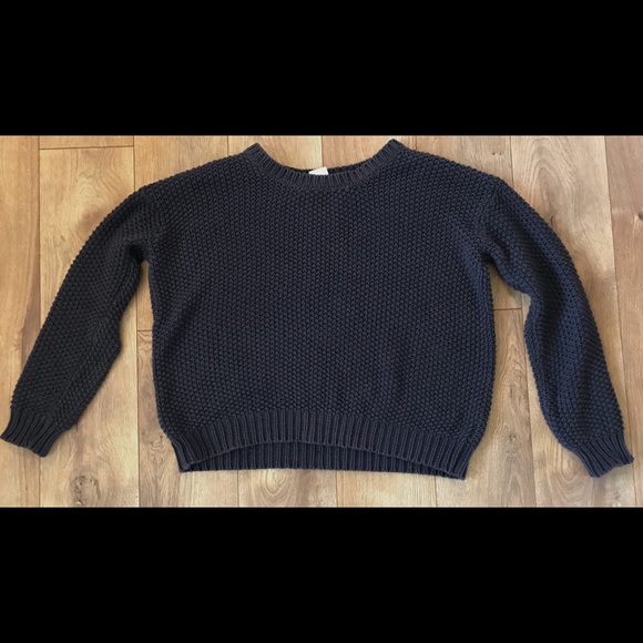 Knit pullover sweater